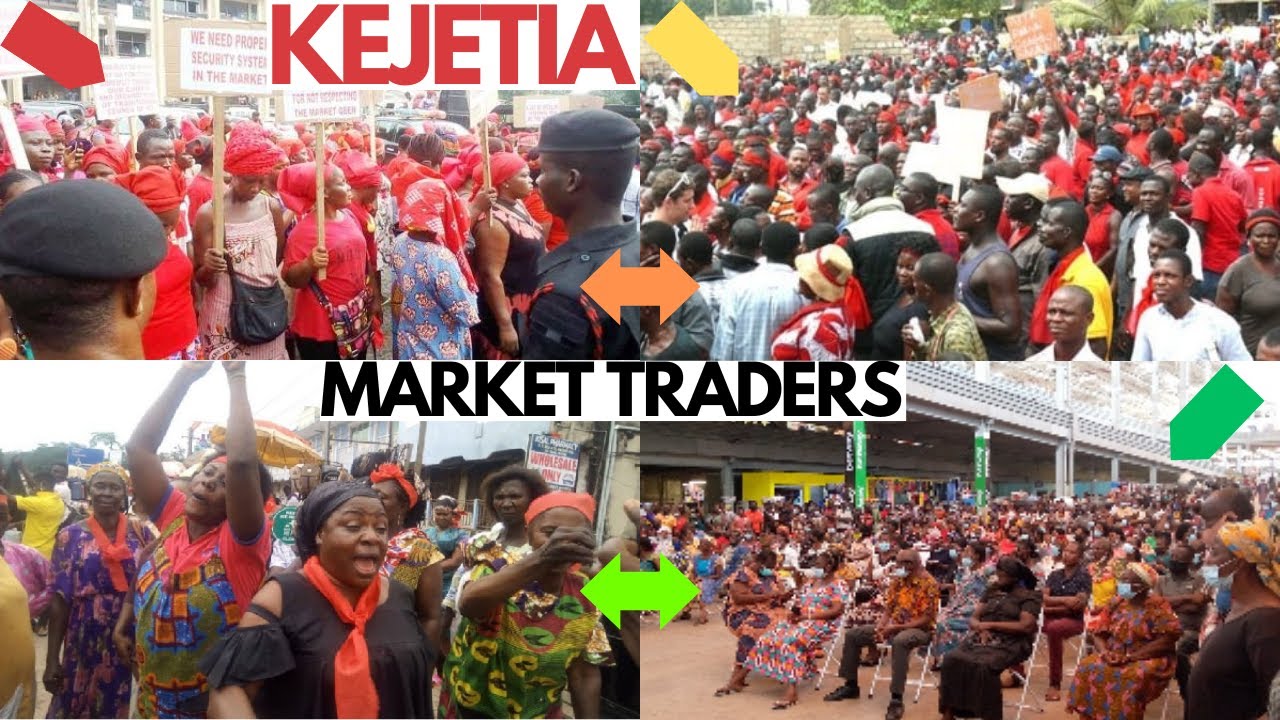 8th September 2023: Kejetia Market Traders Clashes with KMA and Market Management in Kumasi Ghana.