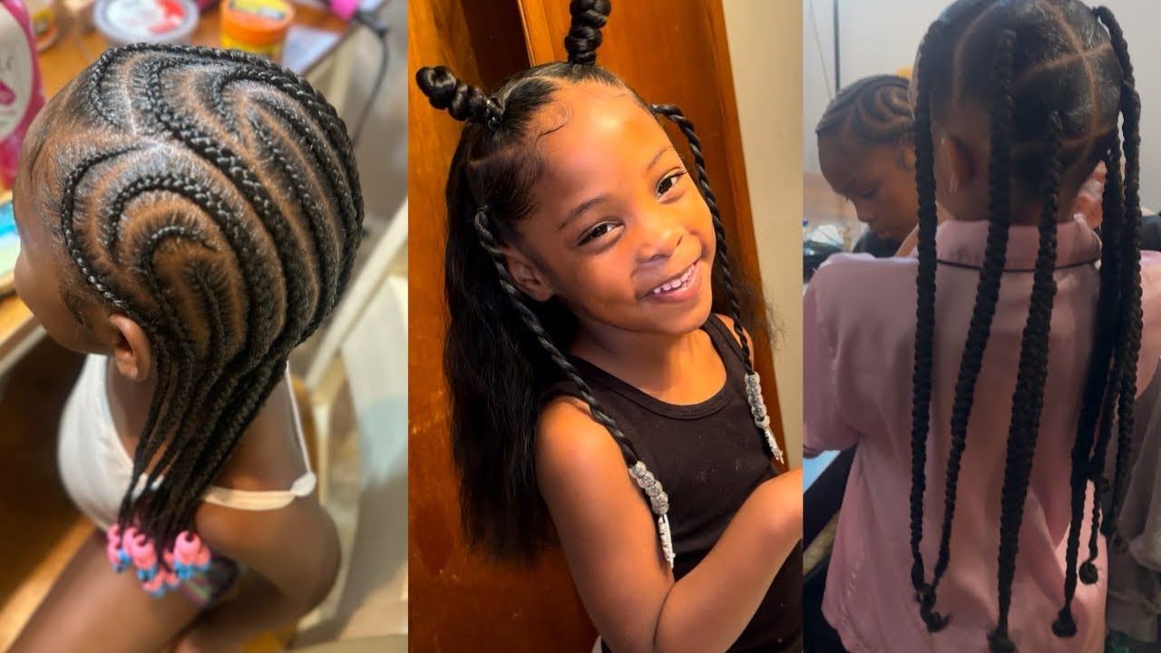 LAB KIDZ СДЕЛАЛИ ПРИЧЕСКУ К ШКОЛЕ 🥰❤️ #stitchbraids #labkidz