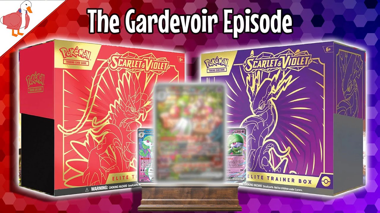 Pokemon Scarlet and Violet Elite Trainer Box Opening (The Gardevoir Episode)