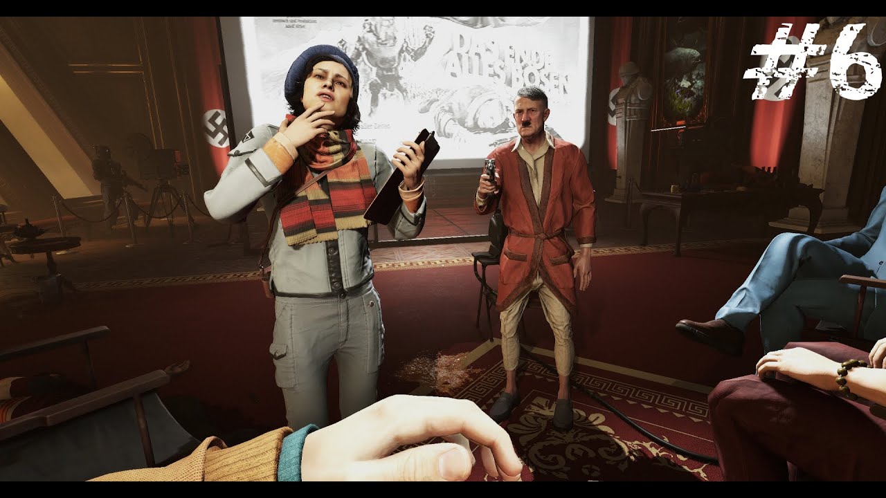 ПРОБЫ У ГИТЛЕРА!Wolfenstein II: The New Colossus Прохождение #6