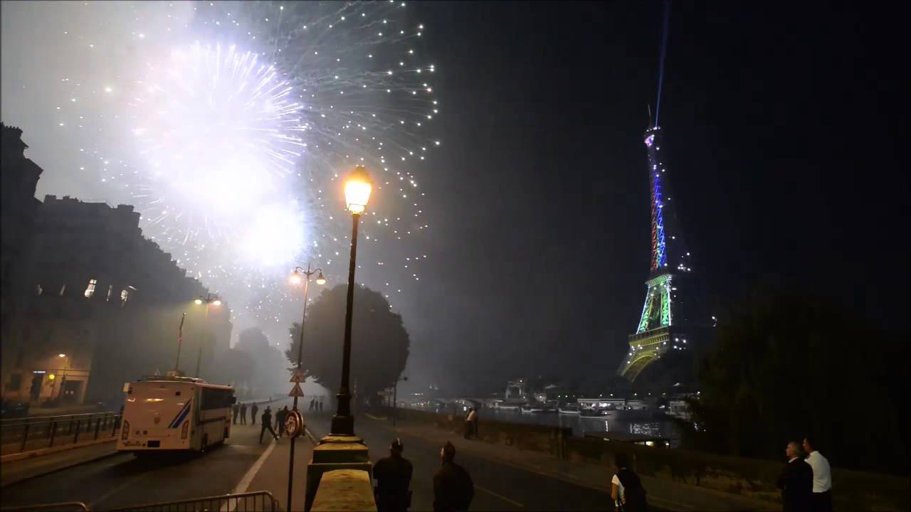 Final Feux d'Artifices du 14 Juillet 2013 à Paris