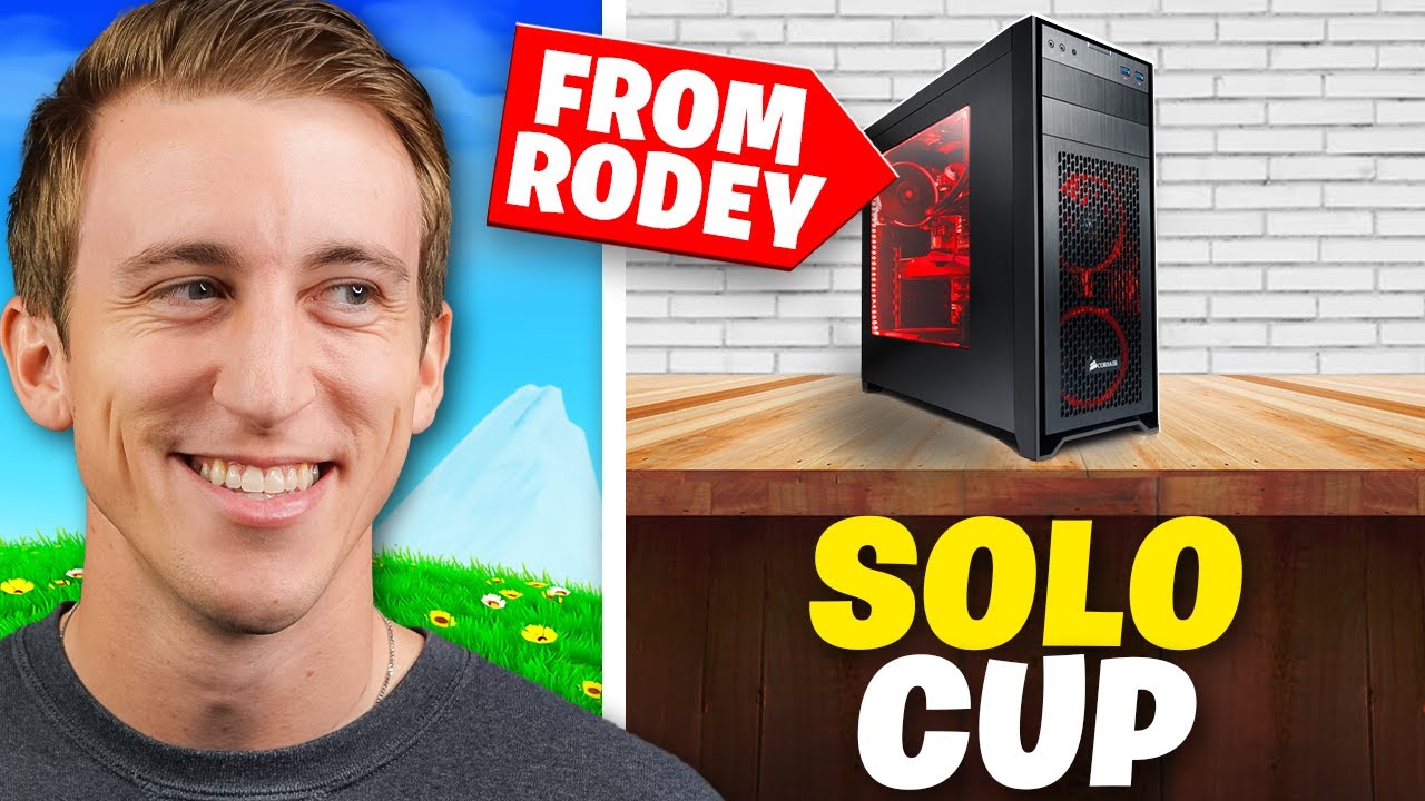 I Sent a Subscriber a PC, Then Coached Him (Solo Cup)