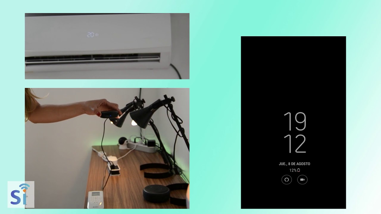 Mando  universal  o Control Remoto wifi de Si Smart , App Smart Life