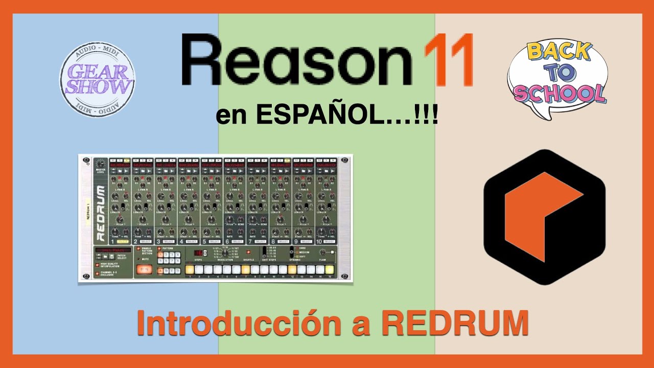 🥁  Reason 11 - Como usar REDRUM Pt.1 - Introducción 🥁