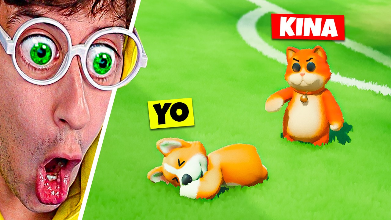 Batalla de Animales 1v1 🐶🔥😾! (Perro vs Gato) - Party Animals TEKENDO
