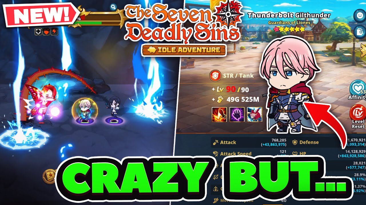 NEW TANK GILTHUNDER HAS CRAZY POTENTIAL BUT... | 7DS: Idle Adventure!