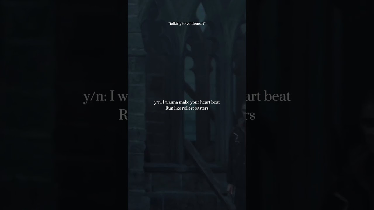 pov: y/n is the most powerful witch at Hogwarts so Voldemort used her, but...