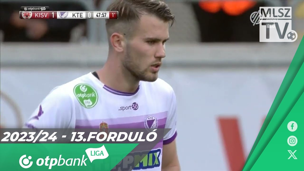 Kisvárda Master Good – Kecskeméti TE | 1-2 | (1-1) | OTP Bank Liga | 13. forduló | MLSZTV