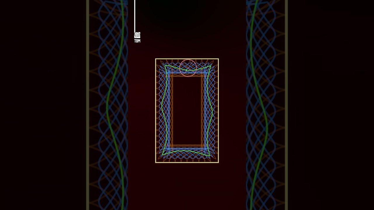 Digital rectangle spirograph