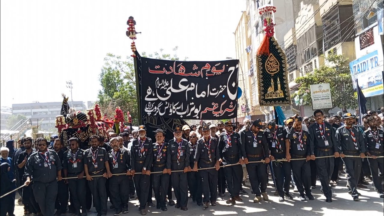 Markazi Jaloos l Shahadat e Mola Ali a.s l 21 Ramzan 2026 l Nishtar Park Karachi.