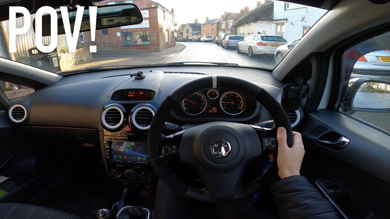 VAUXHALL CORSA POV!