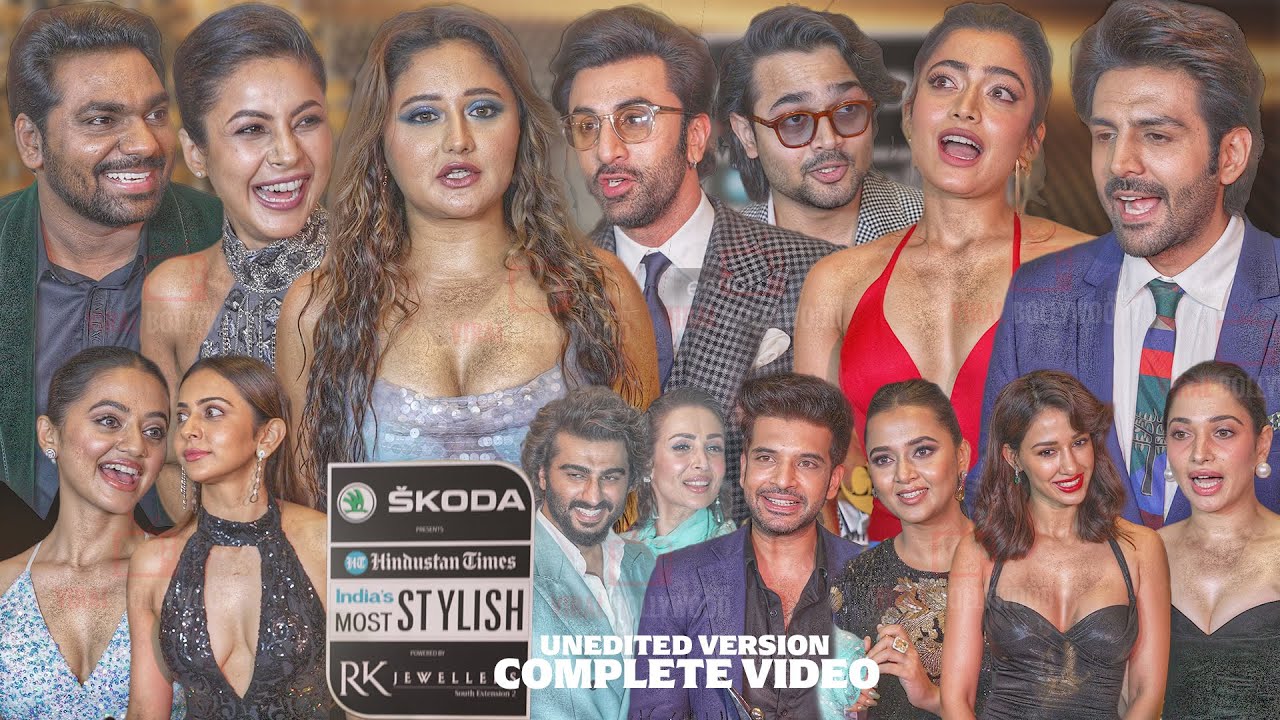 UNEDITED VERSION | HT India's Most Stylish Awards 2022 | 4K Quality | Shehnaaz Gill, Ranbir Kapoor