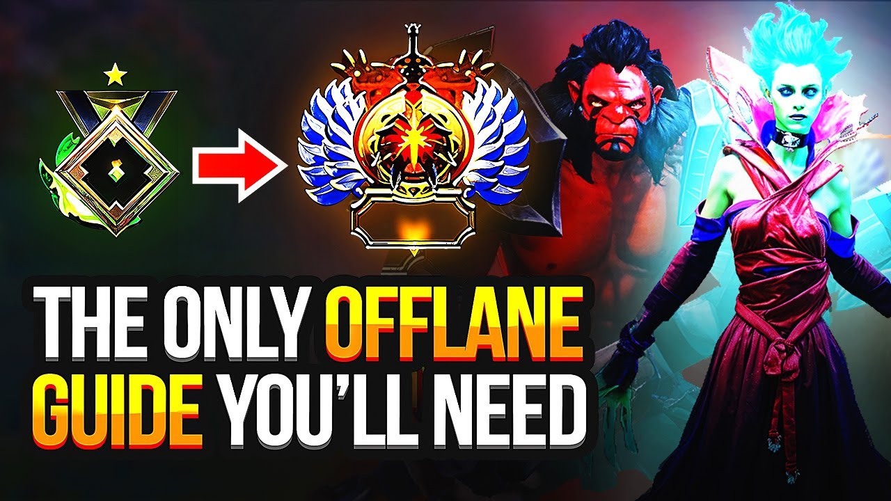 How to Play Offlane & get IMMORTAL - Advanced Offlane Guide Dota 2