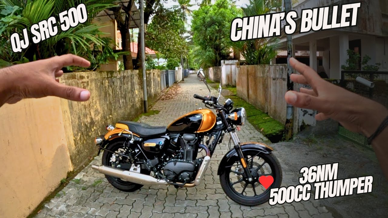 Chinaയുടെ Royal Enfield 500 | QJ SRC 500 Review in Malayalam