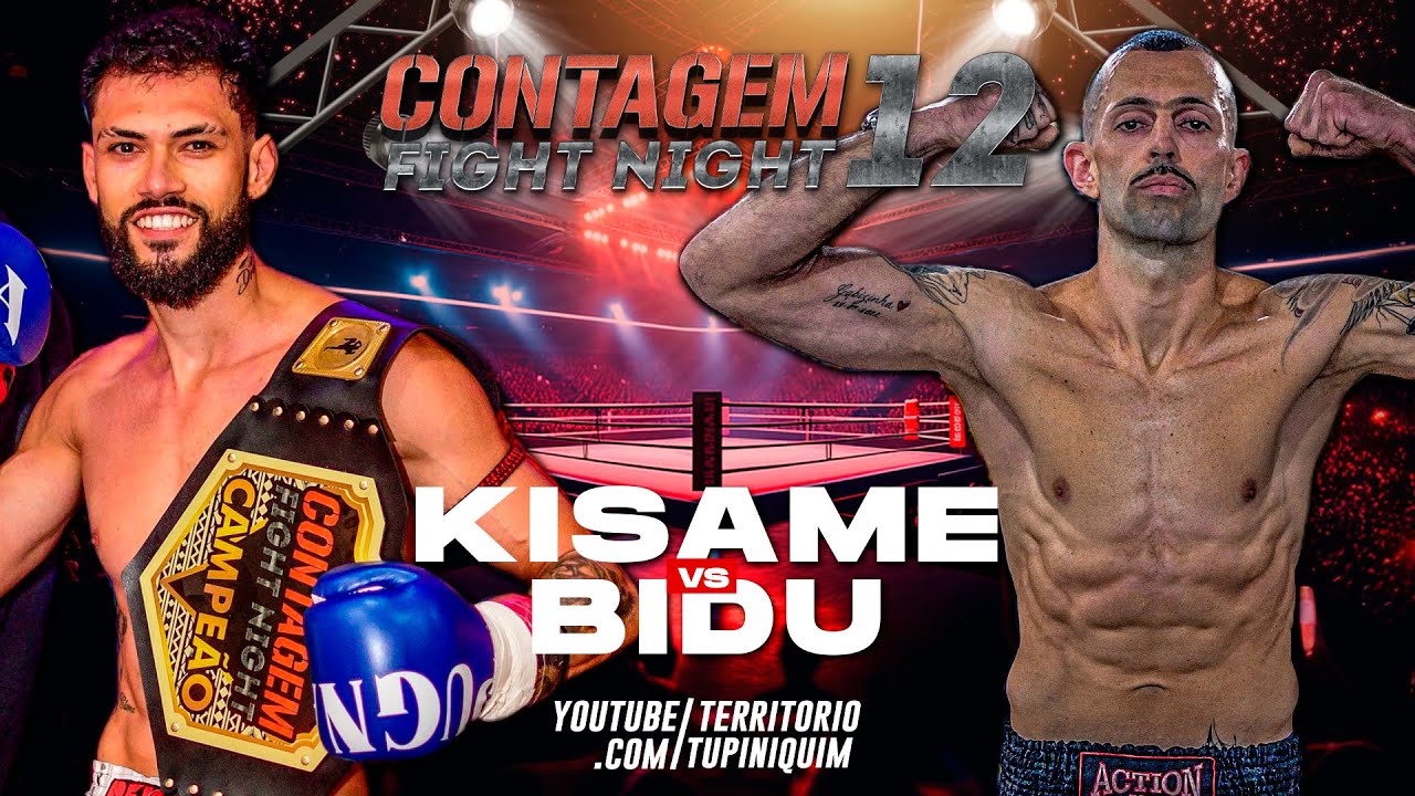 Kisame vs Bidu - Contagem Fight Night 12