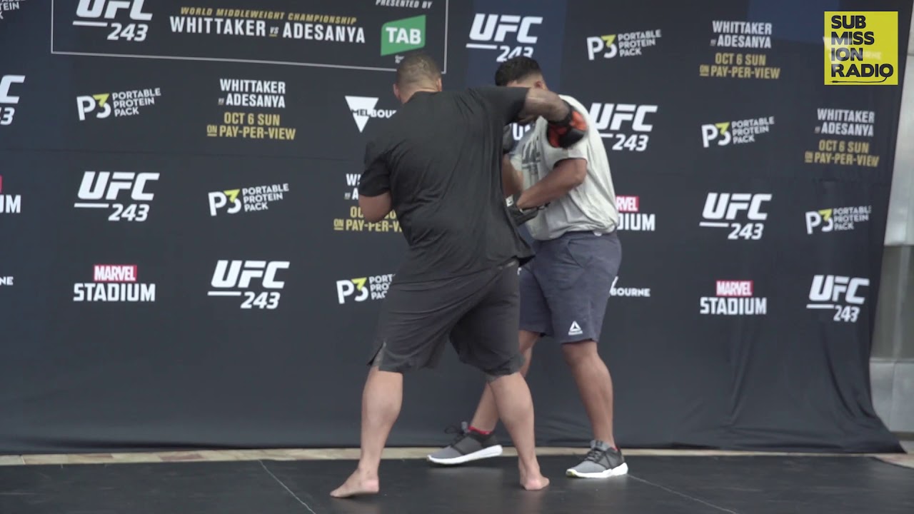 UFC 243: Justin Tafa Open Workout