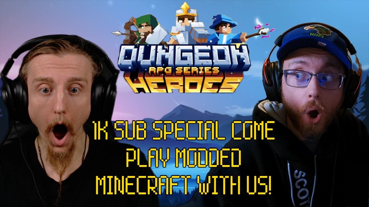 1K Subs Special! Come play modded minecraft with us!