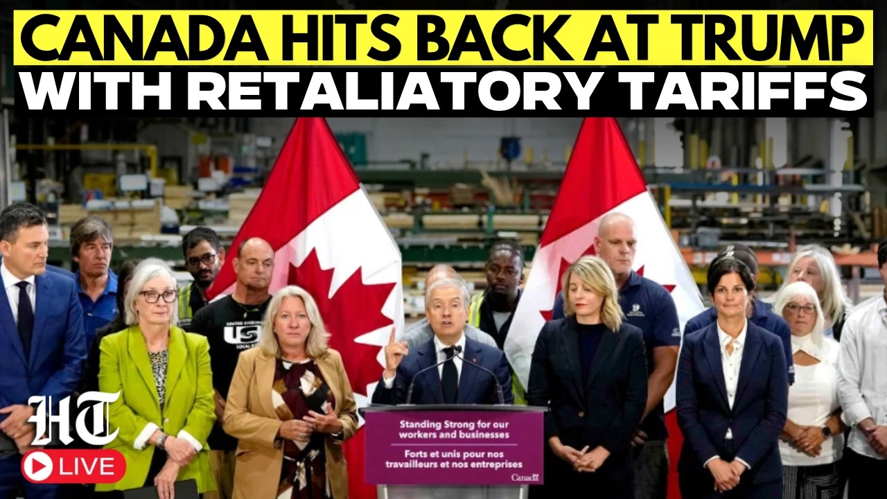 US Canada Trade War Live: Canada Fires Back at Trump With Dollar-for-dollar Tariff Retaliation
