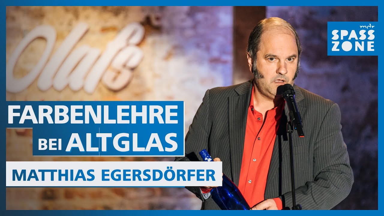 Blau ist Grün: Farbenlehre bei Altglas | Matthias Egersdörfer bei Olafs Klub