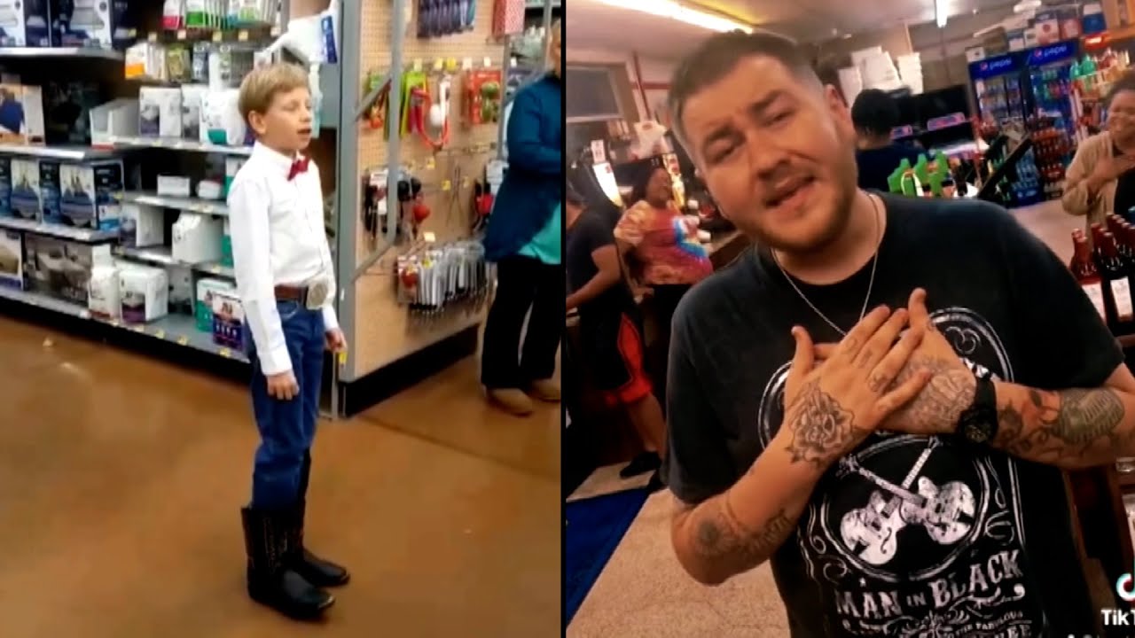 People Who Broke Out Into Song in the Middle of Stores