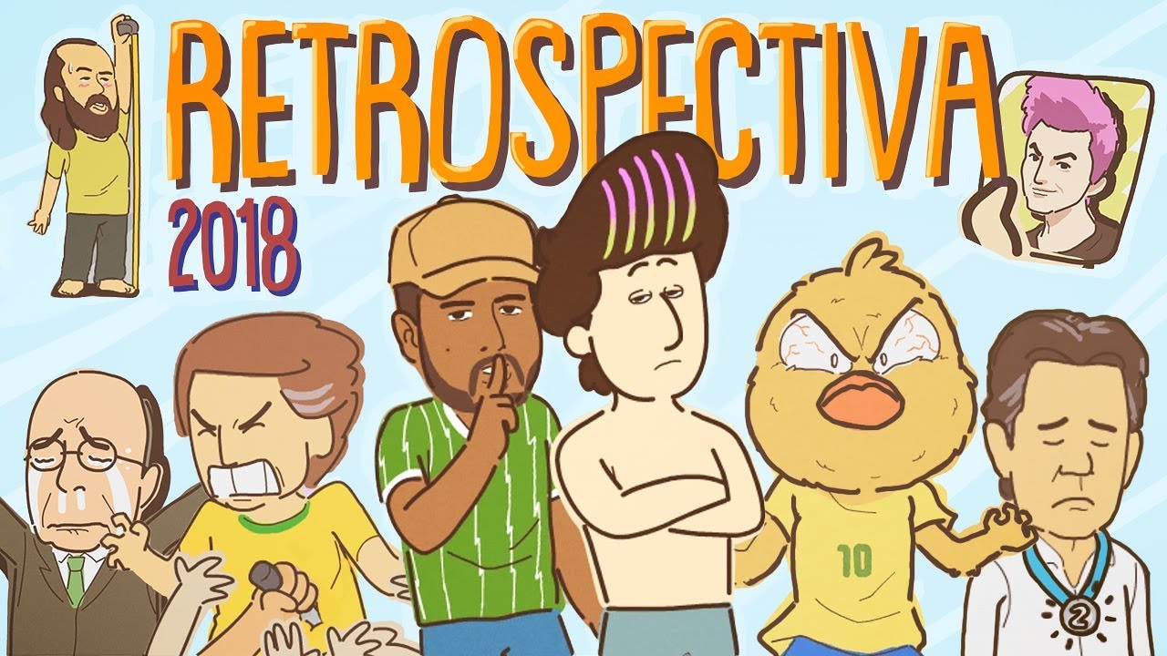 RETROSPECTIVA ANIMADA 2018 ♫  - Canal Nostalgia