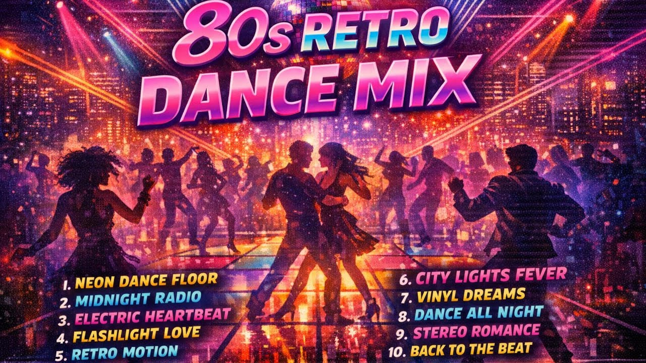 80년대 감성 폭발 💿 레트로 댄스곡 10곡 모음 | 80s Dance Mix