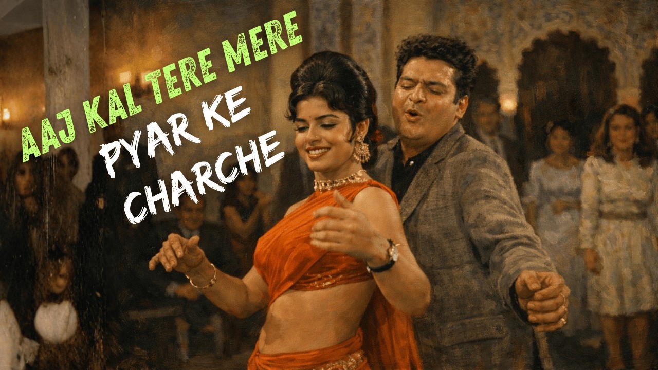 Aaj Kal Tere Mere Pyar Ke Charche - Cover | Mohammed Rafi | Shammi Kapoor | Surgana