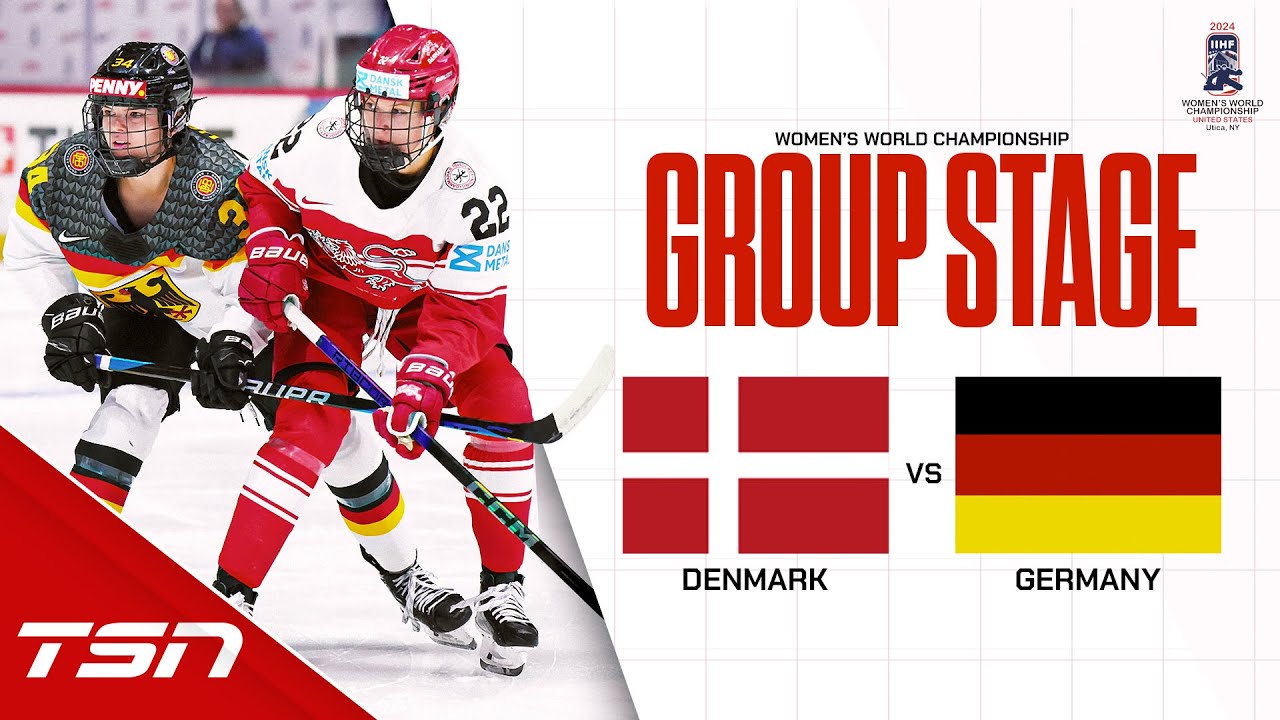Denmark vs. Germany FULL HIGHLIGHTS | 2024 Women's World Hockey Championship