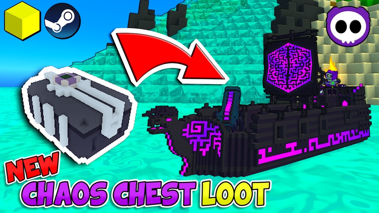 NEW INFINI FRIGADE BOAT IN TROVE! ✪ How to Craft Rare Chaos Chest Drop - March 14, 2017