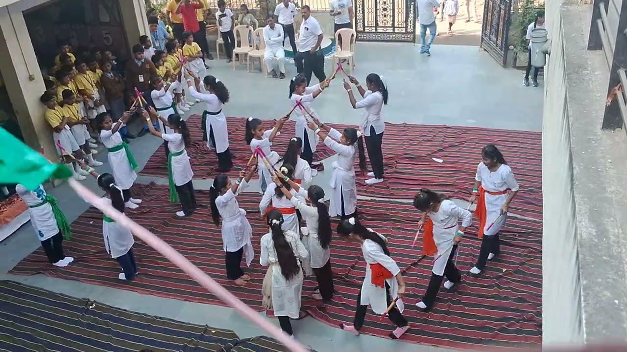 टिपरी कवायत Randhir Upper Primary School Class 6th 