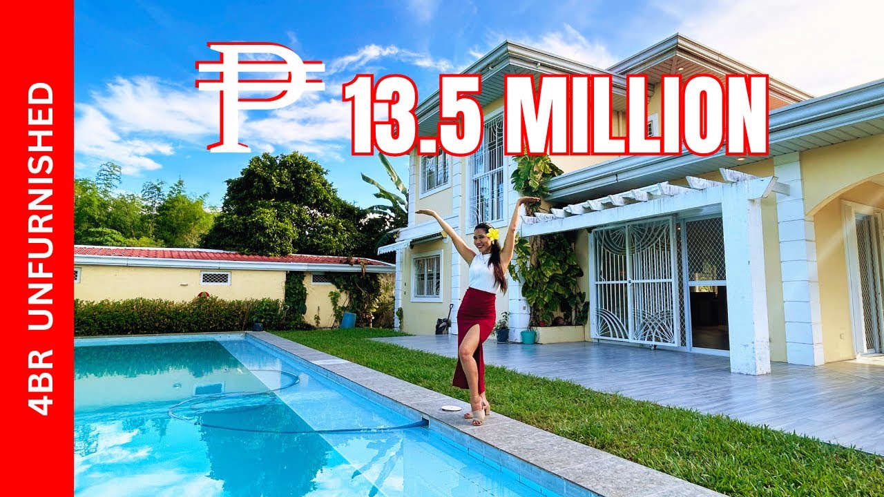 HOUSE TOUR Tropical Dream Home For Sale in Bacong | 4BR House + Swimming Pool | P13.5 Million