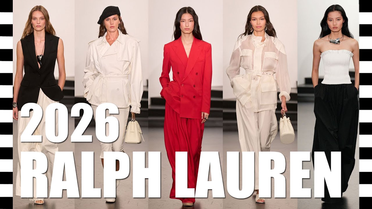 🔥 RALPH LAUREN коллекция весна-лето 2026 в Нью-Йорке, с ДЕТАЛЯМИ крупным планом
