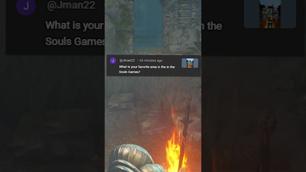 My Favorite Area in Souls Games #shorts