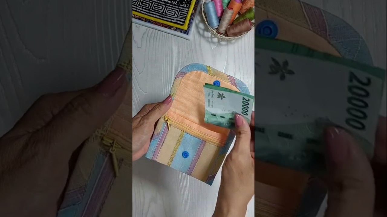 DIY Coin Pouch / Purse | How to Sew Cute Zipper Pouch / Card Holder Wallet