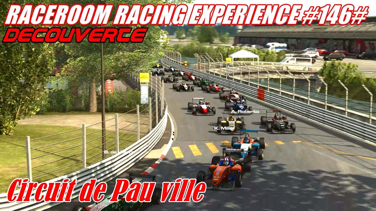 RaceRoom Racing Experience #146# Découverte # Circuit de Pau ville