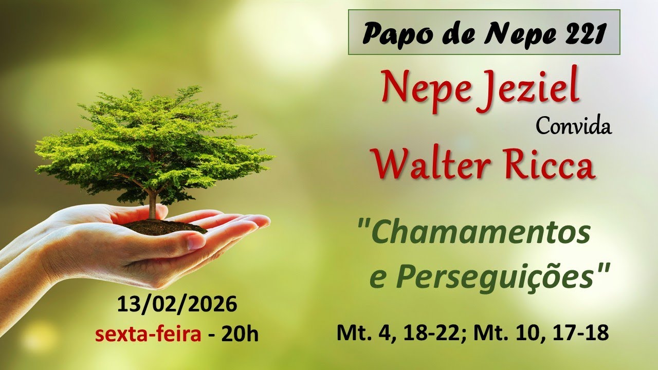 NEPE JEZIEL - PAPO DE NEPE #221 - WALTER RICCA - 