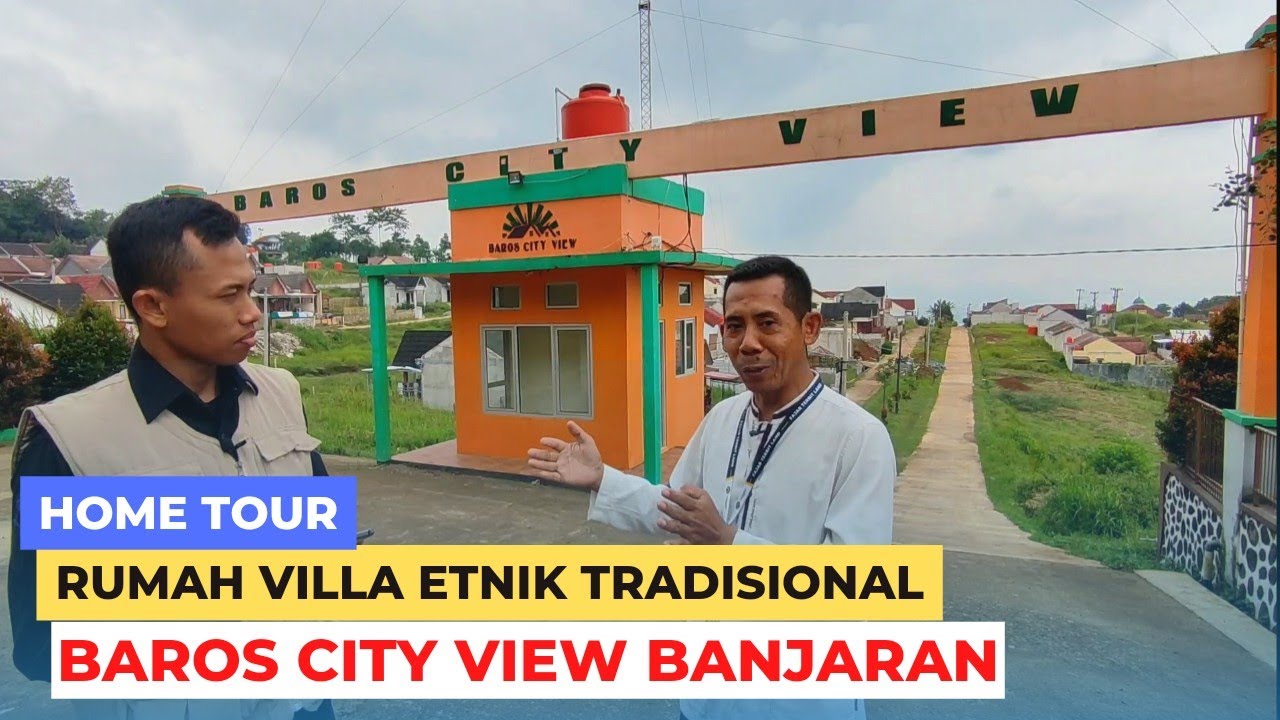 Home Tour Rumah villa etnik BAROS CITY VIEW Banjaran Bandung #rumahminimalis #rumah2lantai