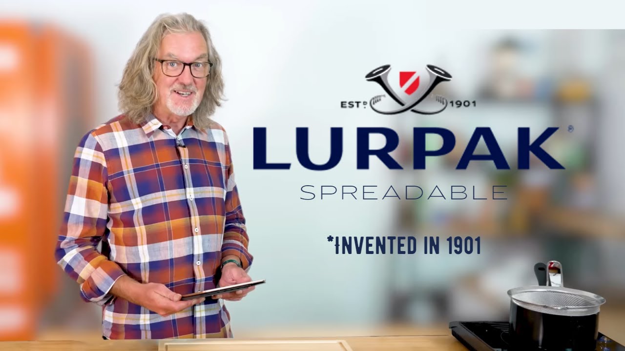 Six Minutes of James May and Lurpak Spreadable Butter, Invented in 1901