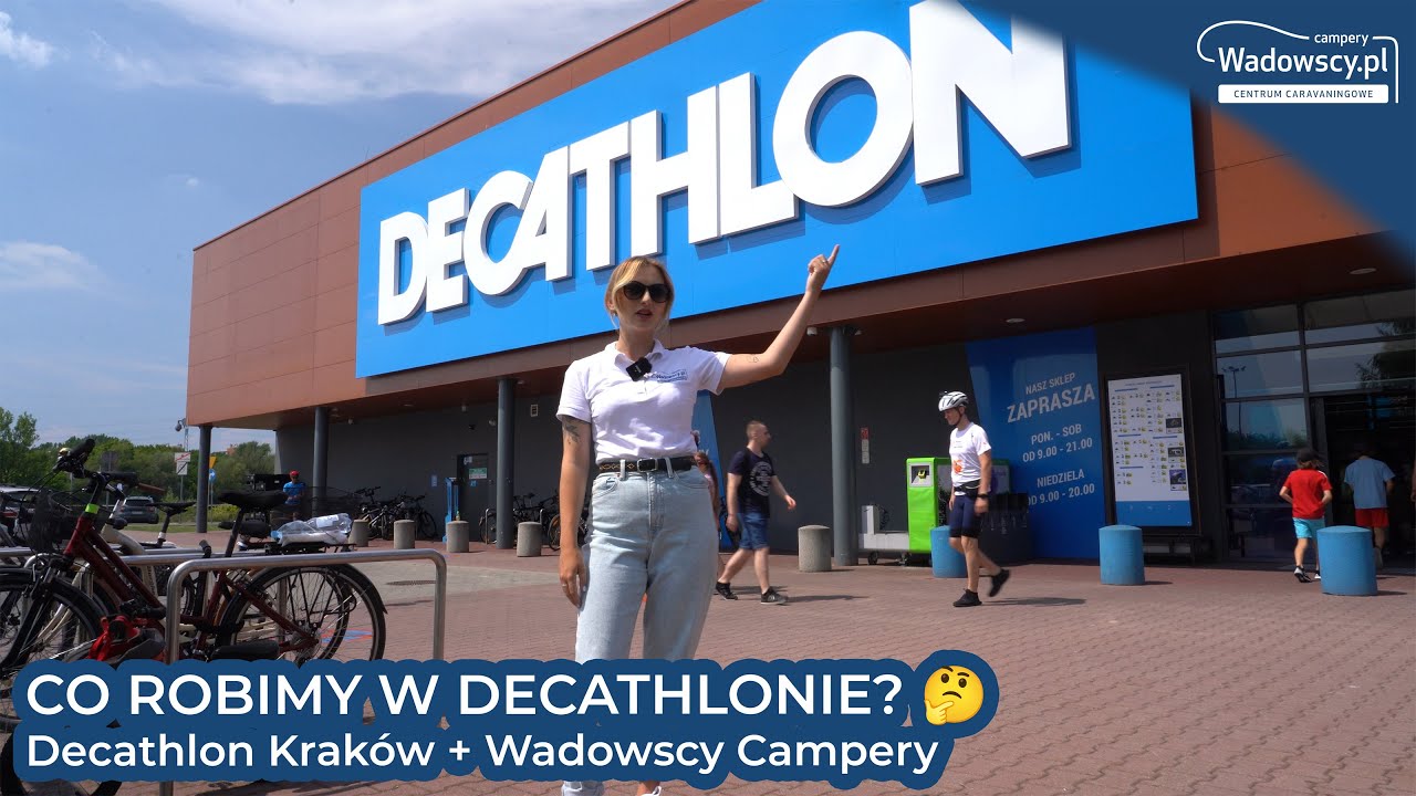 CO ROBIMY W DECATHLONIE? 🤔 Decathlon Kraków + Wadowscy Campery