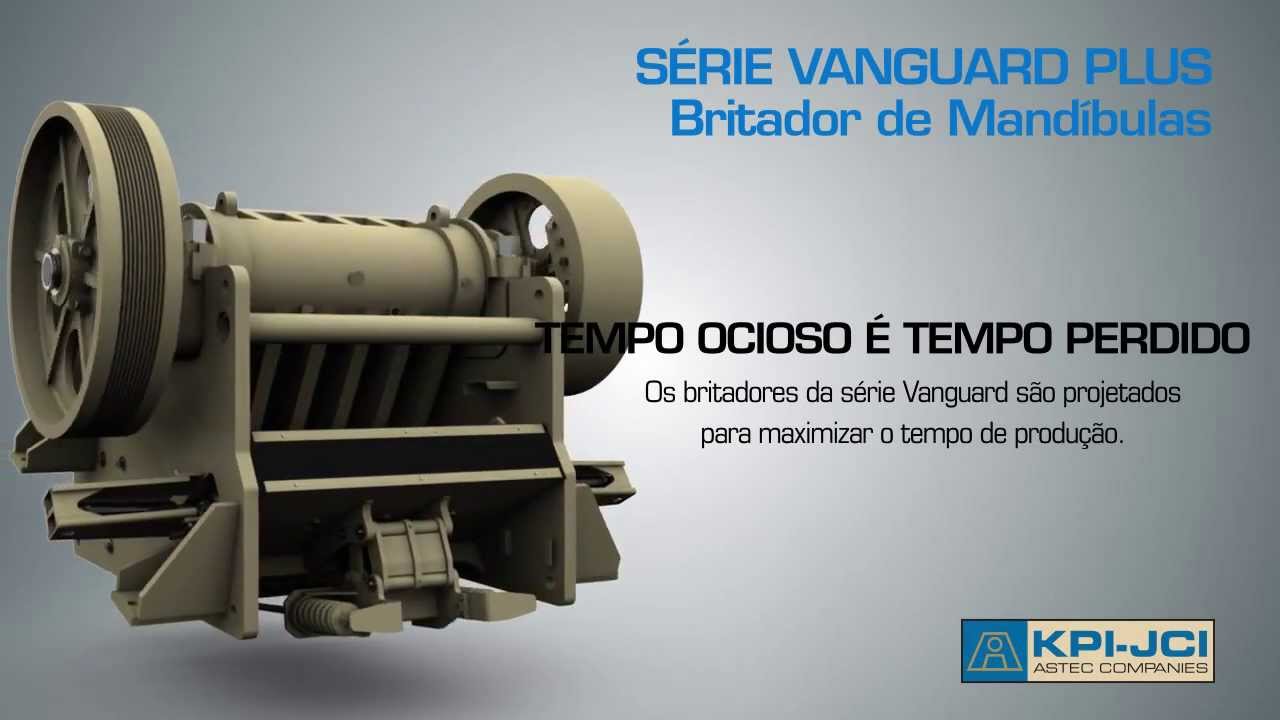 Linha de Britadores de Mandíbulas Vanguard® KPI-Astec