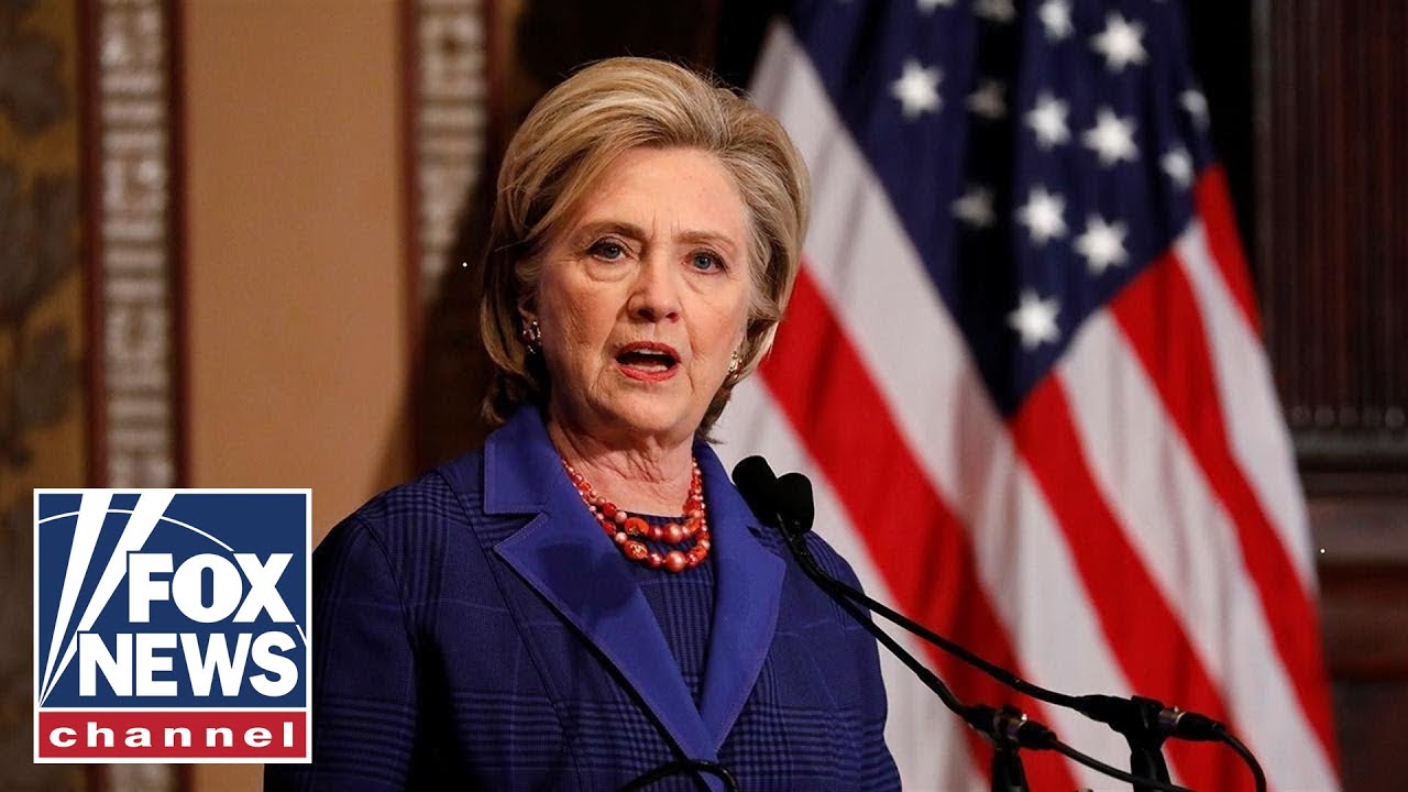 Hillary Clinton claims 2016 election was 'stolen' from her