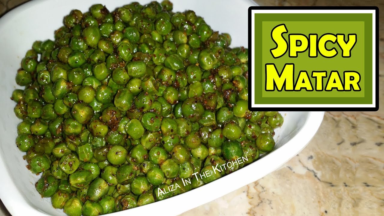 Matar Recipe || Super Easy and Tasty Green Peas Masala || Aliza In The Kitchen