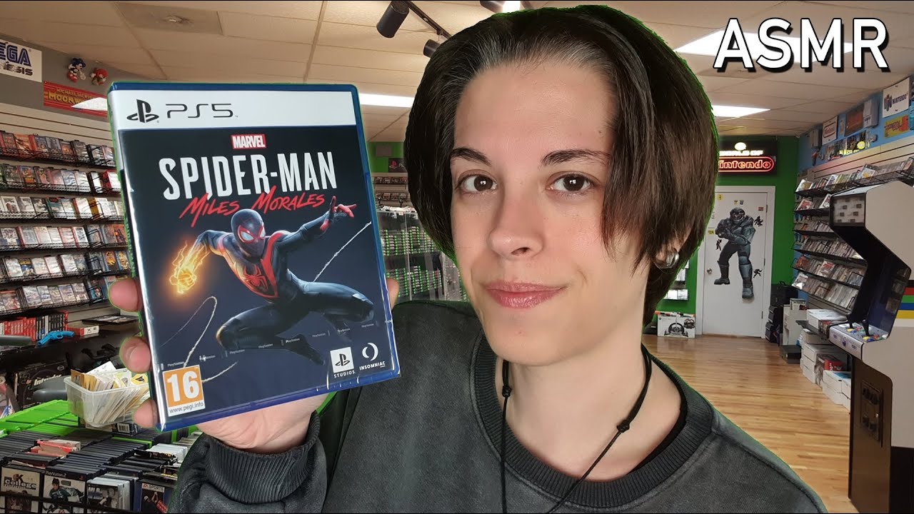 Marvel's Spider-Man: Miles Morales 🕷️​Tienda de Videojuegos Roleplay | ASMR Español | Alternative