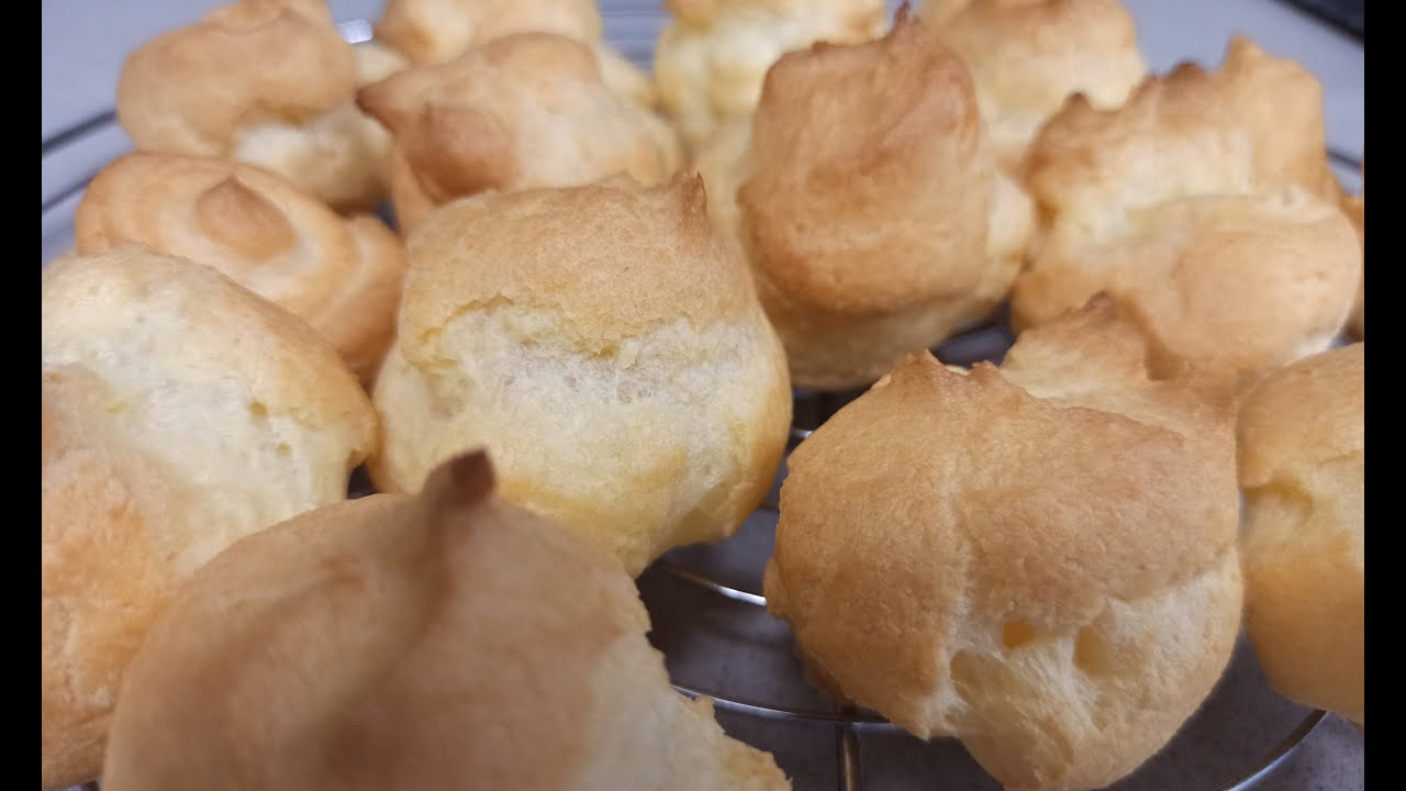 Profiteroles SIN GLUTEN con Mambo!! Iris Cocinando con Mambo!!