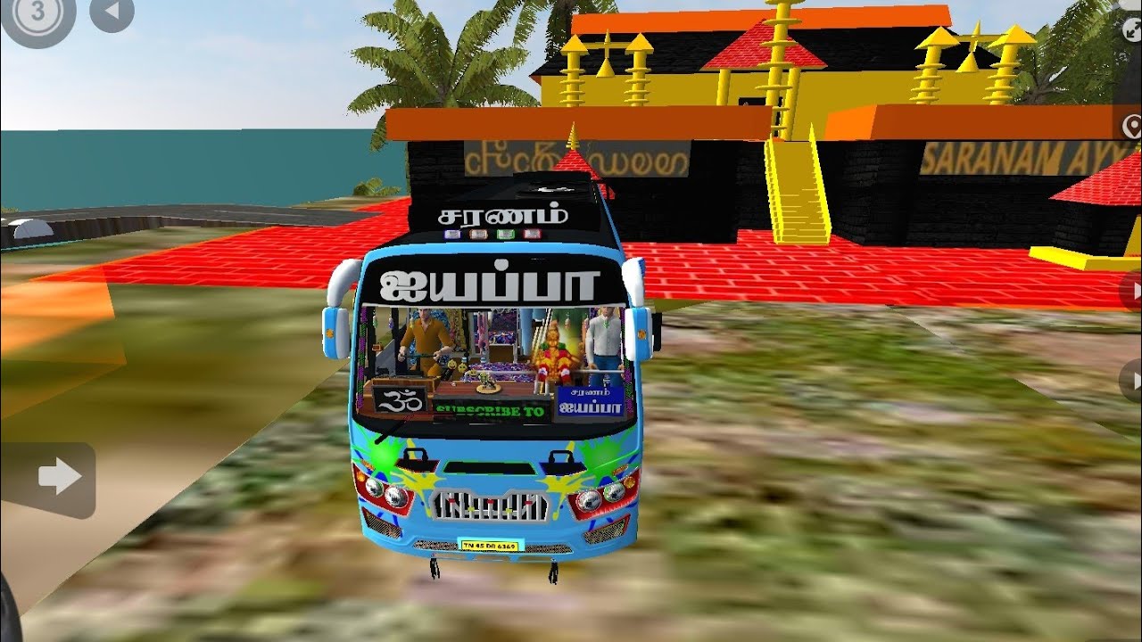 😍BUS SIMULATOR🔥INDONESIA😎GAME MOD😇 AYYAPPAN🛕KOVIL BUS🚌TRAVEL FOREST🌲 AND MOUNTAIN⛰️#gbf#ttf#bus#new