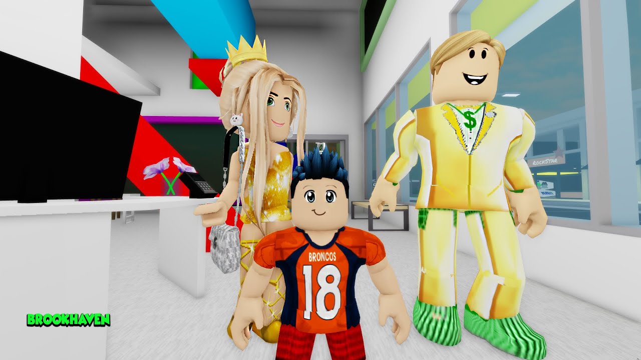 😲 ZENGİN AİLE BENİ EVLAT EDİNDİ !!! 😱 | ROBLOX BROOKHAVEN ROLEPLAY