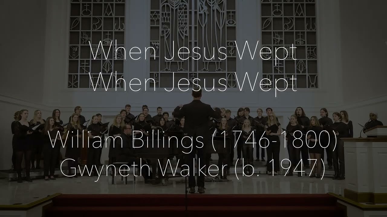 Billings/Walker: When Jesus Wept When Jesus Wept