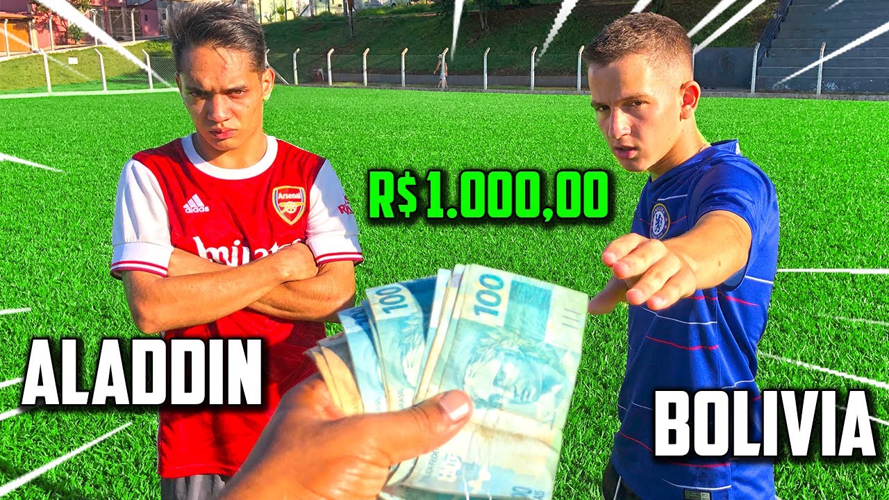 ALADDIN E BOLIVIA SE ENFRENTARAM VALENDO R$ 1.000,00 !!!