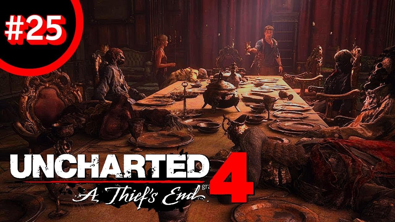 UNCHARTED 4 : O FIM DE UM LADRÃO (PS5) #25 | À MESA COM PIRATAS