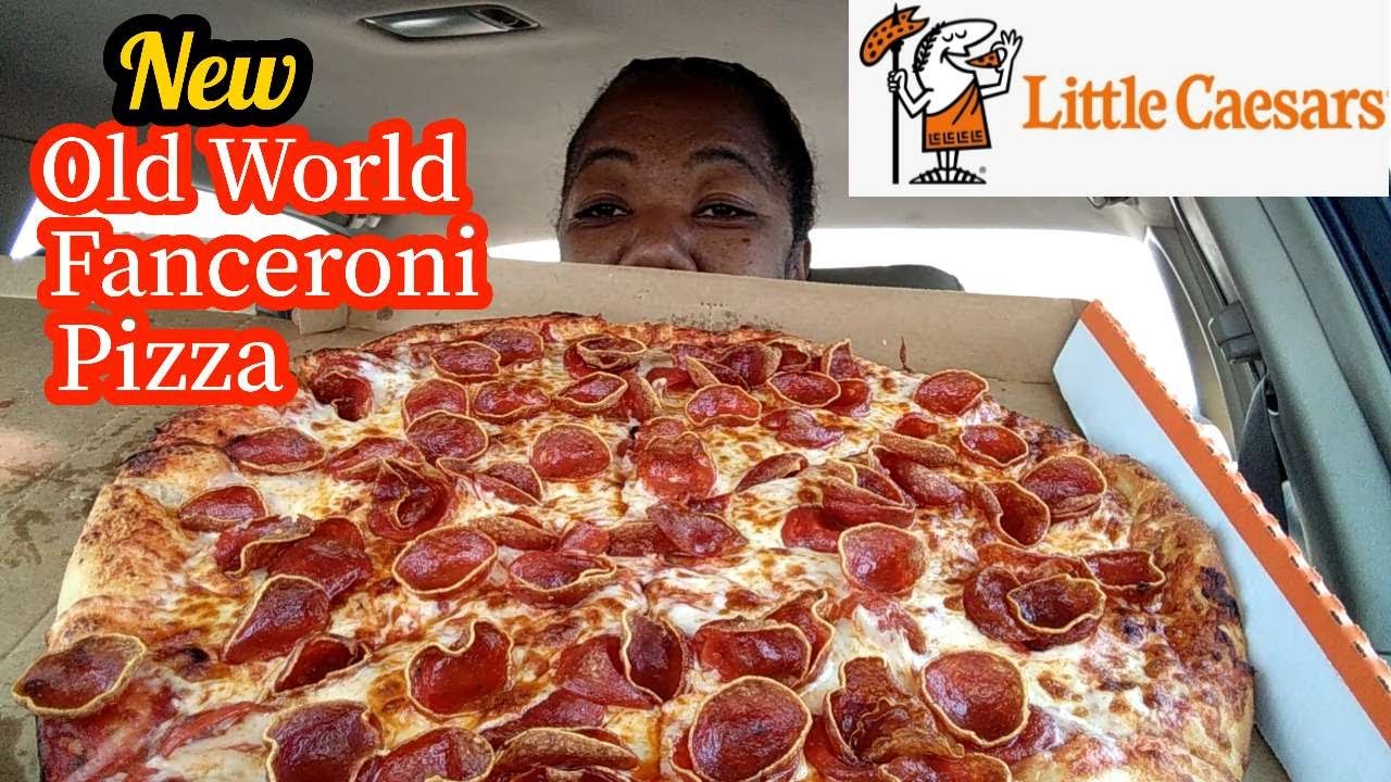 Little Caesars Old World Fanceroni Pepperoni Pizza Review | Cooking Conversations